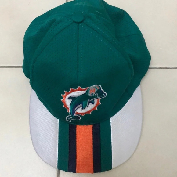 Miami Dolphins Team NFL Drew Pearson Blue Hat One Size Adjustable vintage - Picture 1 of 9
